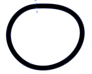 A simple blob brush circle