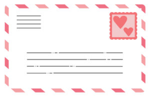 How to use Illustrators divide tool to create a striped border on an envelope