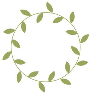 Another alternative option for a rotated wreath in Illustrator