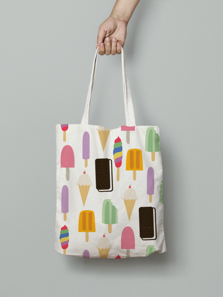 Download Canvas-Tote-Bag-MockUp-(Summer-Treats) - Kelcie Makes Patterns