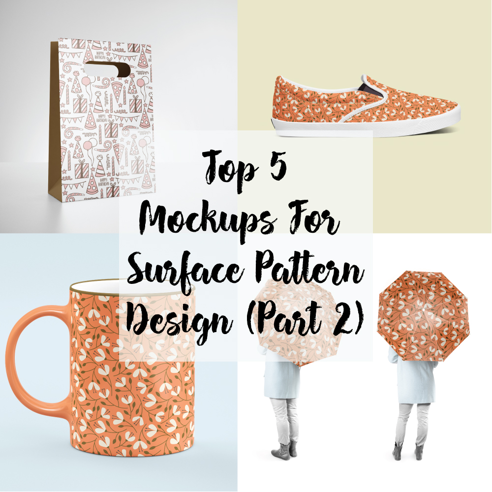 Download Top 5 Free Mockups For Surface Pattern Designers Part 2 Kelcie Makes Patterns