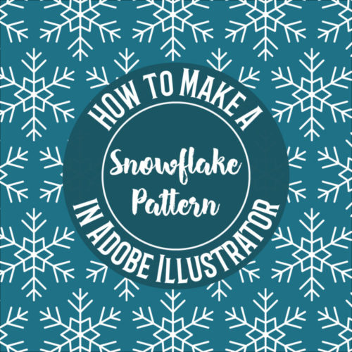 Winter Snowflake Illustration Tutorial